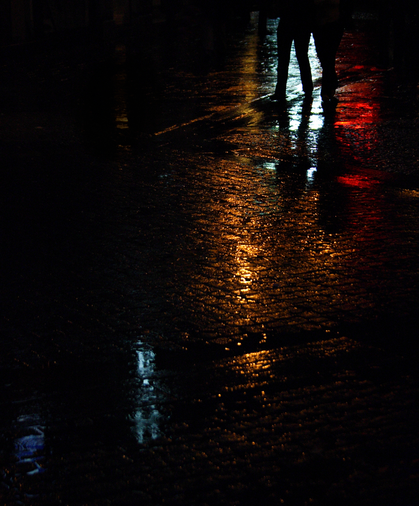 Sous la pluie